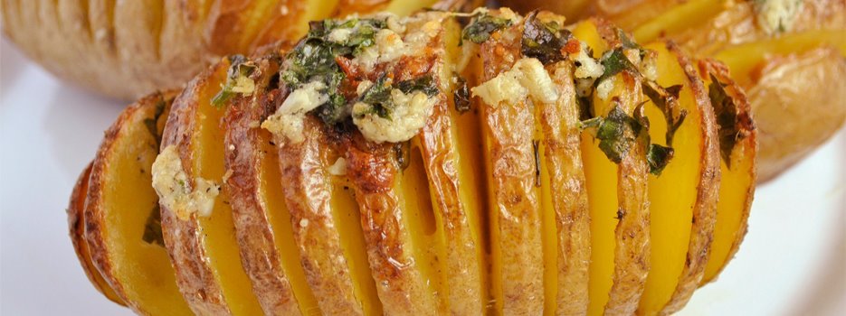 Cartofi Hasselback