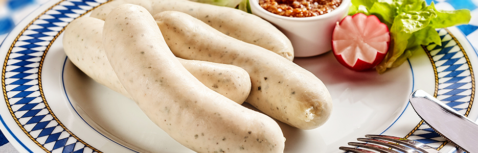 Cârnaţi Weisswurst