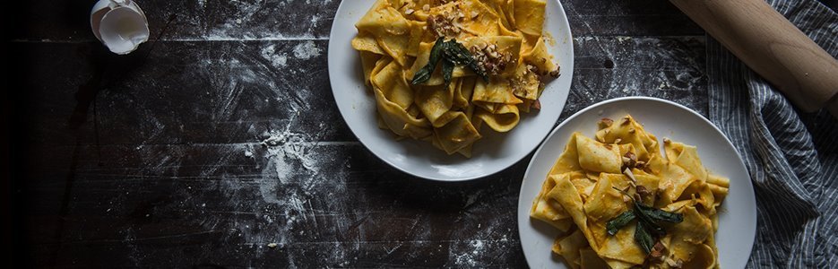 pappardelle cu dovleac