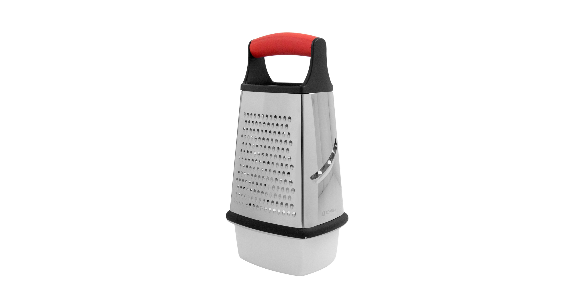 Răzătoare din inox cu recipient de colectare