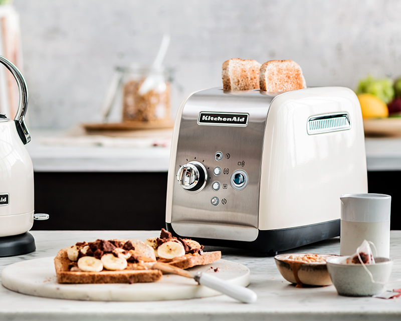 2-slot toaster, 1100W, 