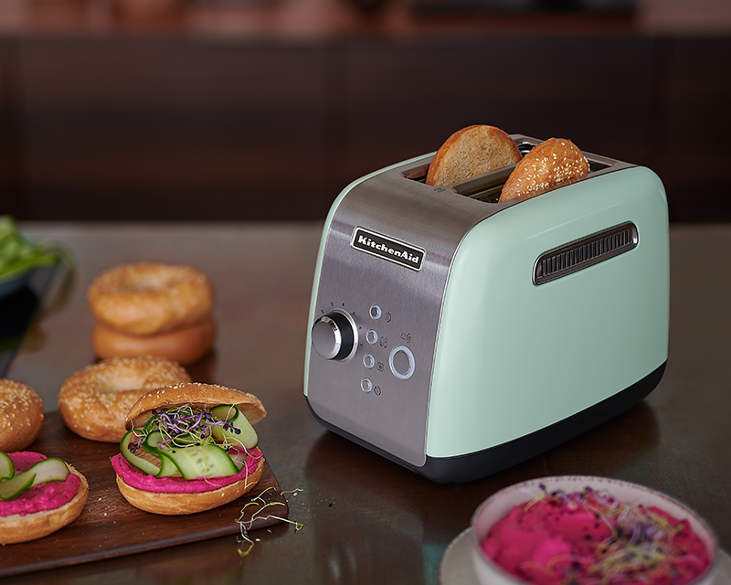 2-slot toaster, 1100W, 