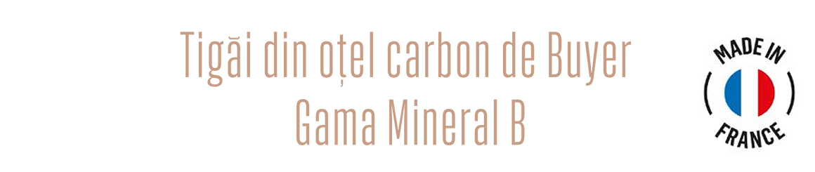 Tigai din otel carbon de Buyer Gama Mineral B